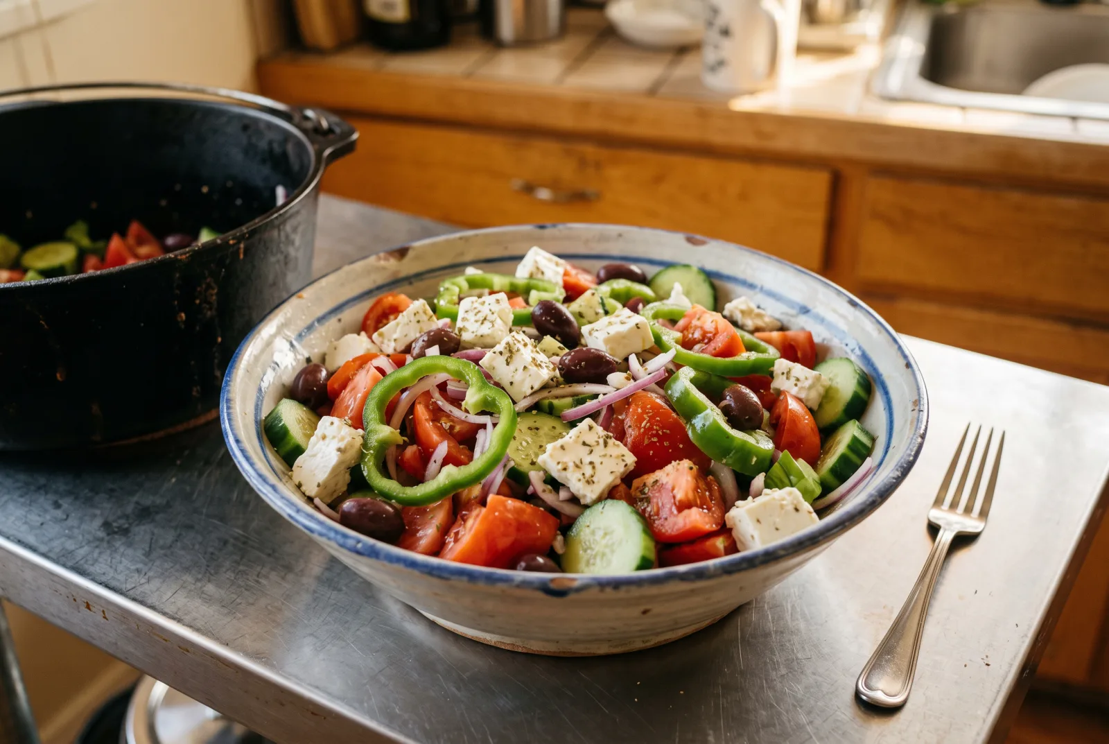 Greek-Style Shepherd’s Salad — Horiatiki