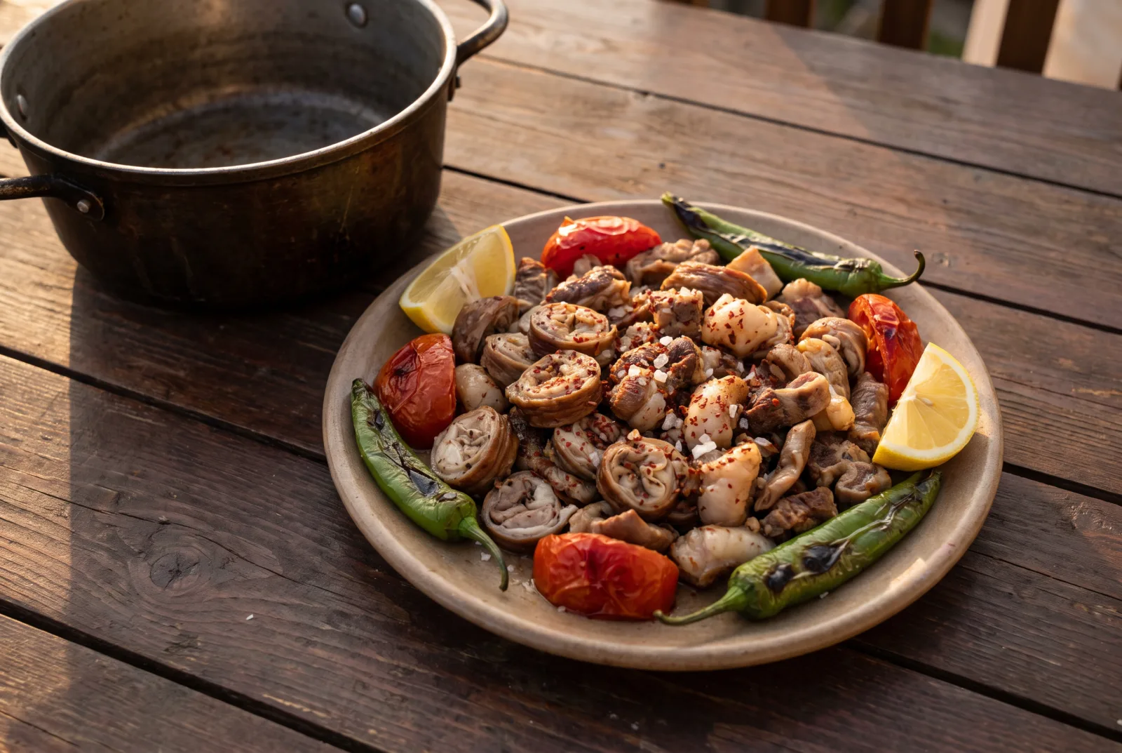 Kokoreç (Turkish Spiced Lamb Intestine Sandwich)