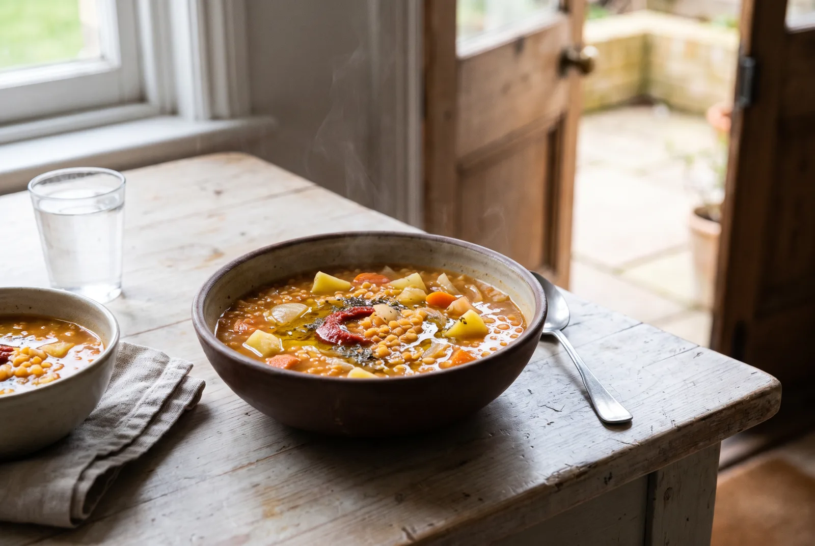 Mercimek Çorbası — Classic Turkish red lentil soup