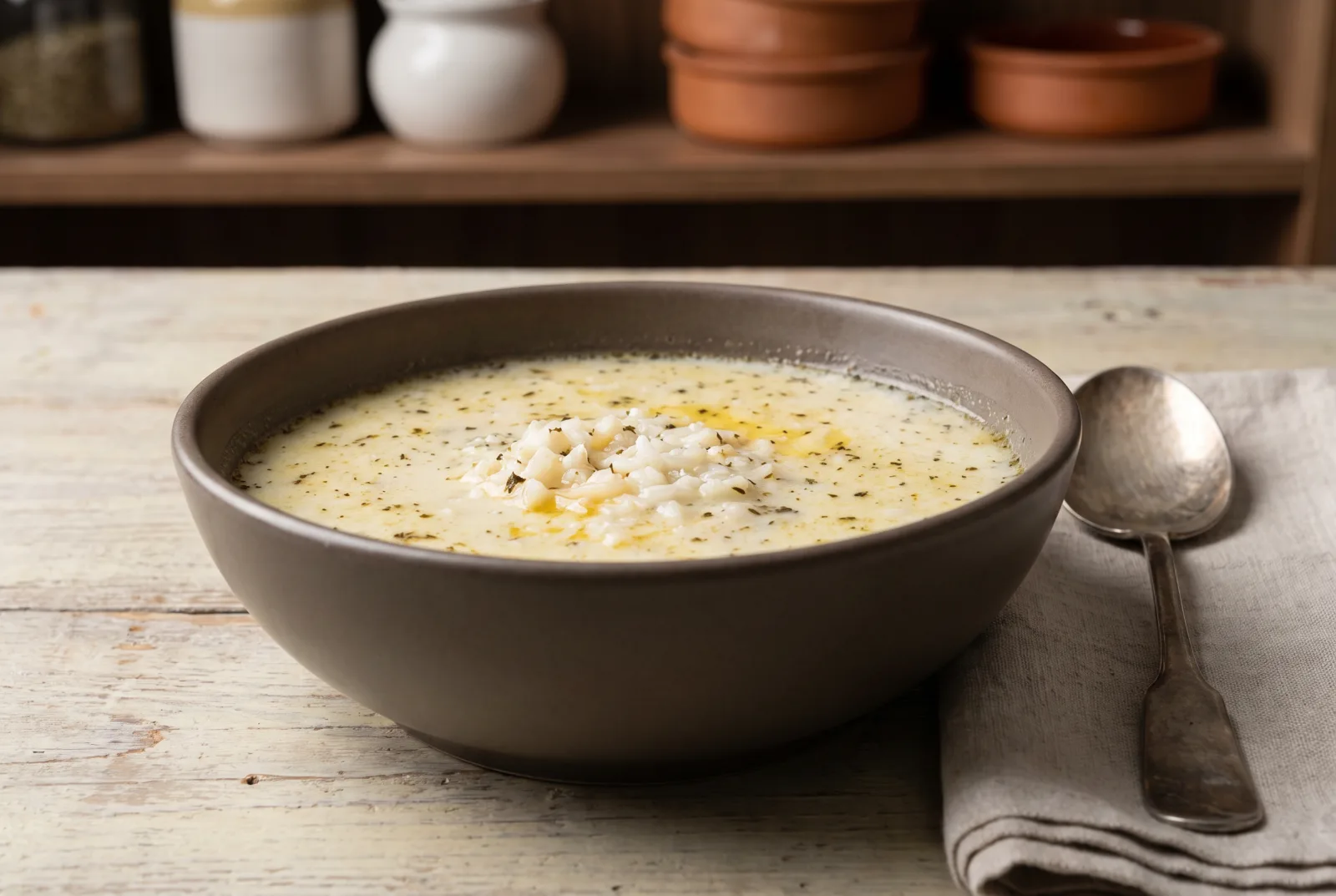 Yayla Çorbası (Turkish Yogurt and Rice Soup with Mint)