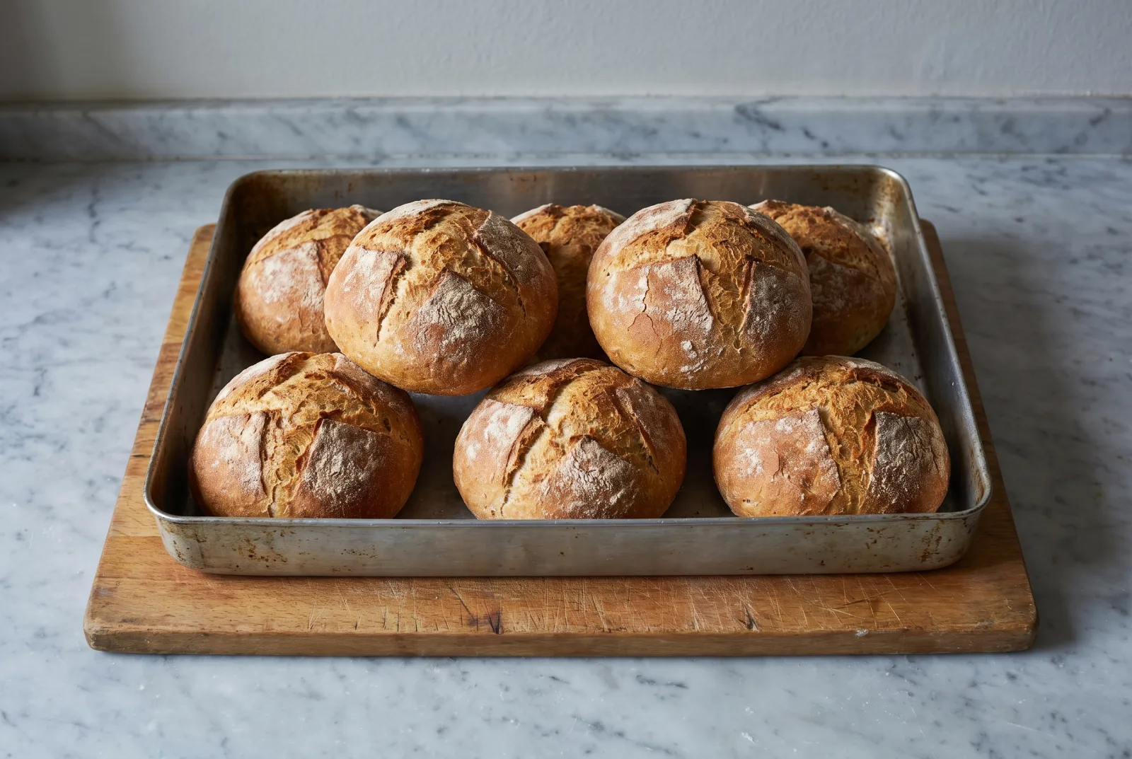 Köy Ekmeği | Homemade Yeasted Village Bread