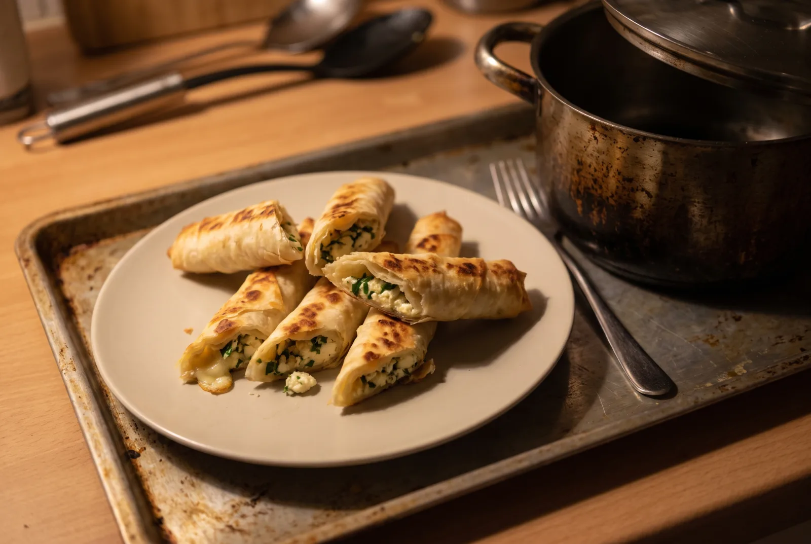 Sigara Böreği | Crispy Fried Cheese Pastry Rolls
