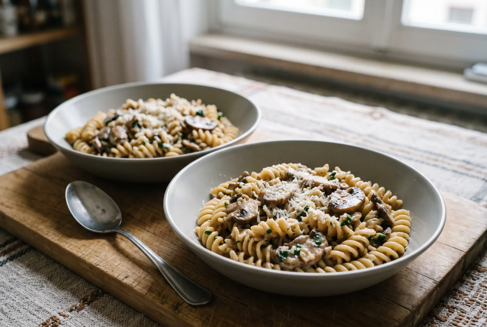 Creamy Mushroom Pasta