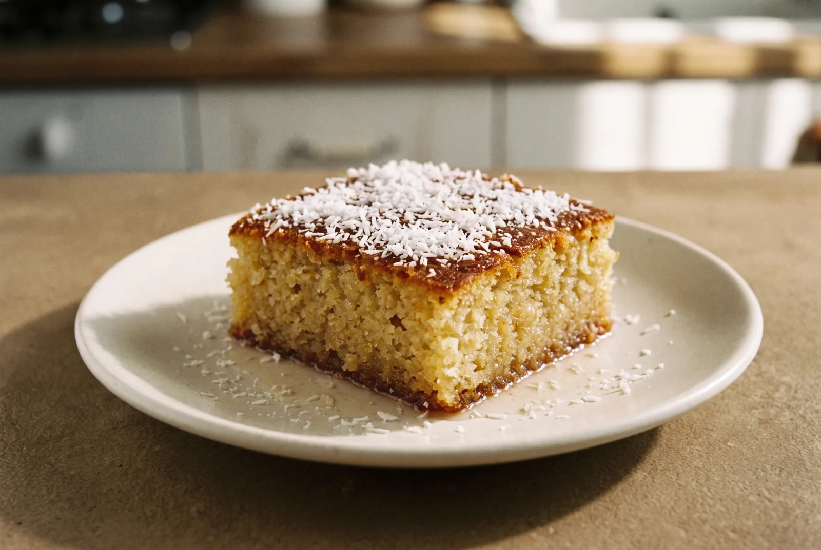 Revani | Turkish Semolina Cake with Syrup