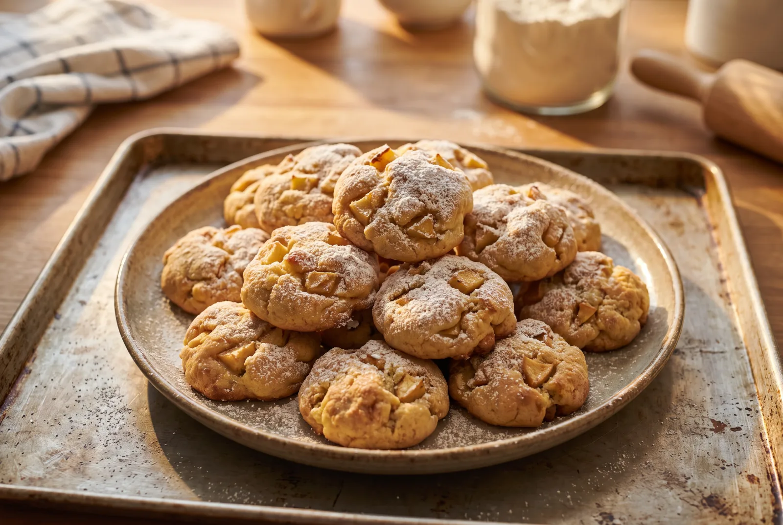 Turkish Apple-Filled Cookies | Cinnamon-Spiced Recipe