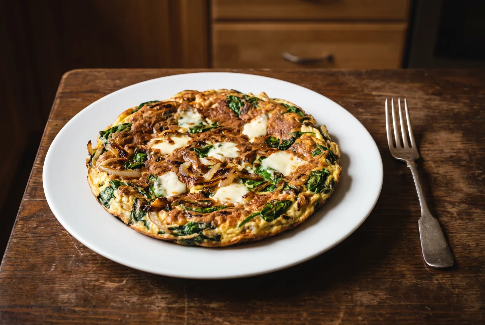Spinach Omelet | Healthy Breakfast