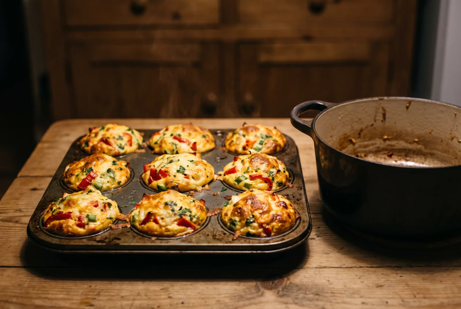 Vegetable Egg Muffins | Individual Baked Portions