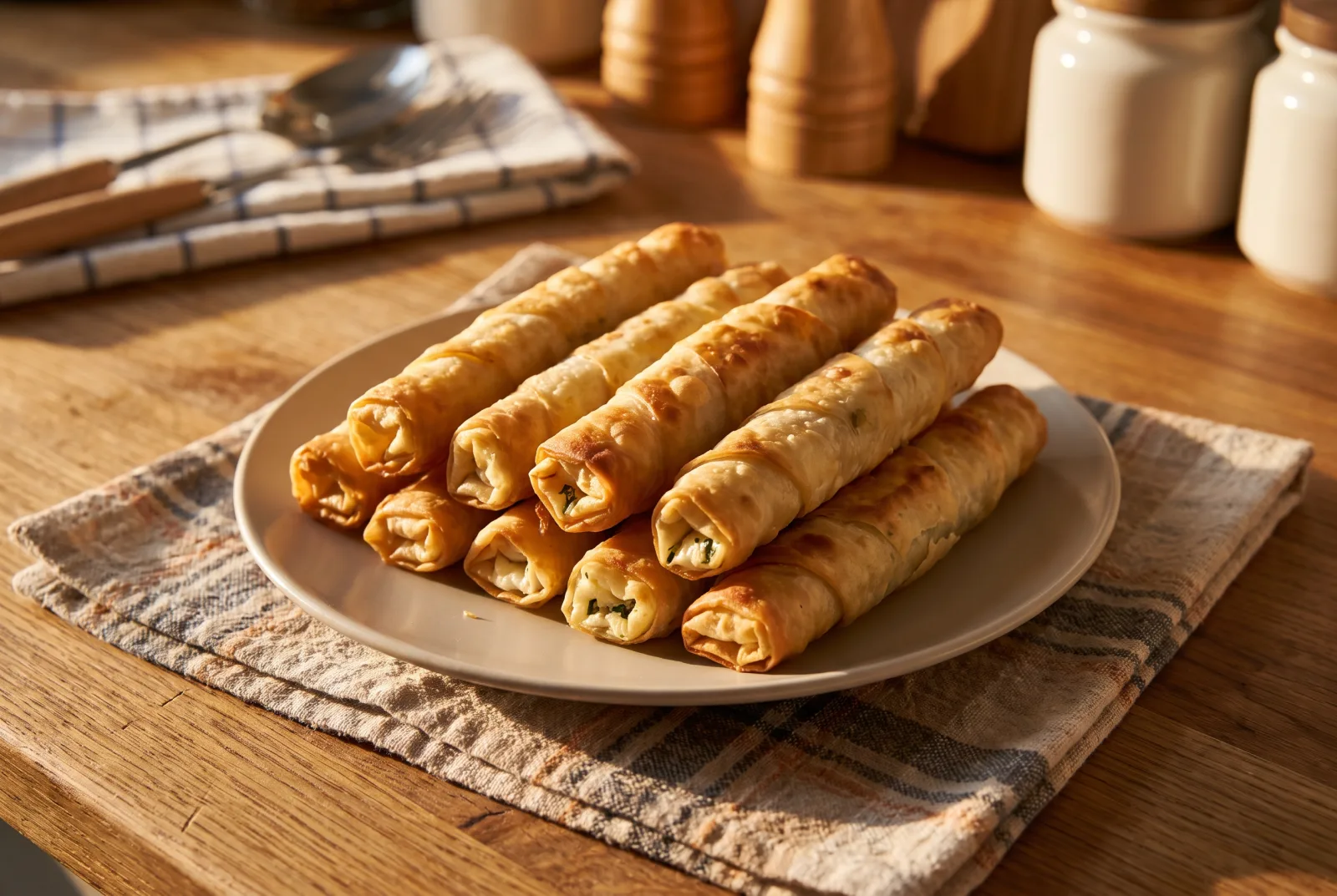 Sigara Böreği (Crispy Turkish Cheese Rolls) | Savory Pastry