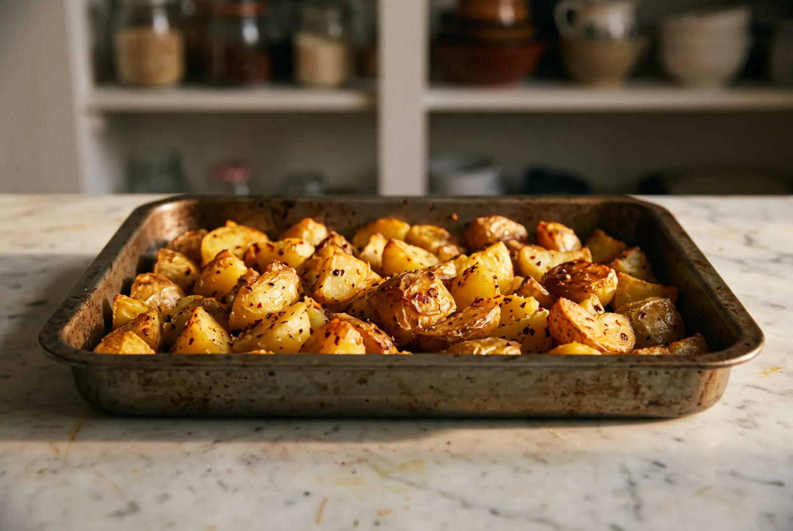 Crispy Seasoned Oven-Baked Potatoes