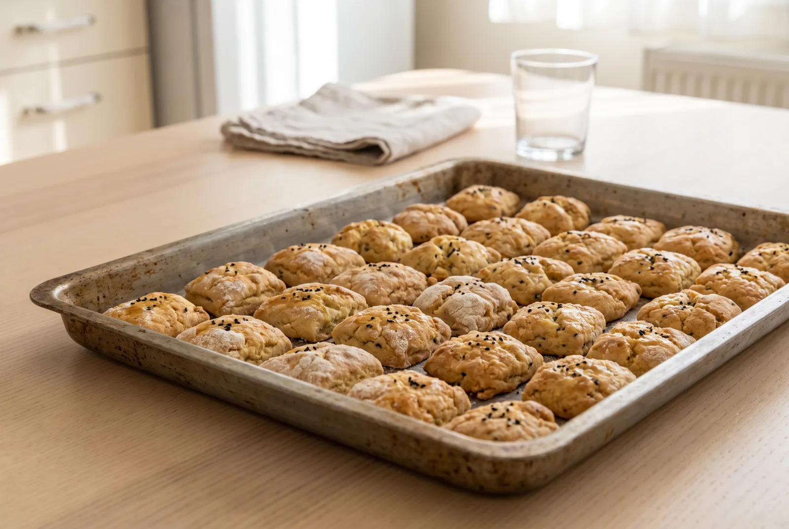 Tuzlu Kraker (Homemade Savory Crackers)