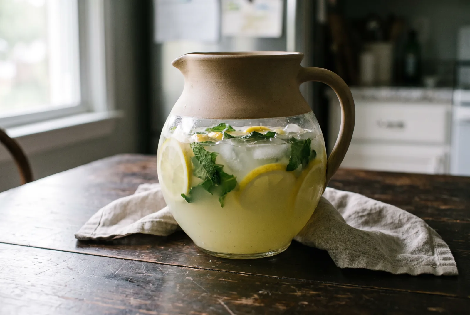 Homemade Mint Lemonade | Refreshing Summer Drink