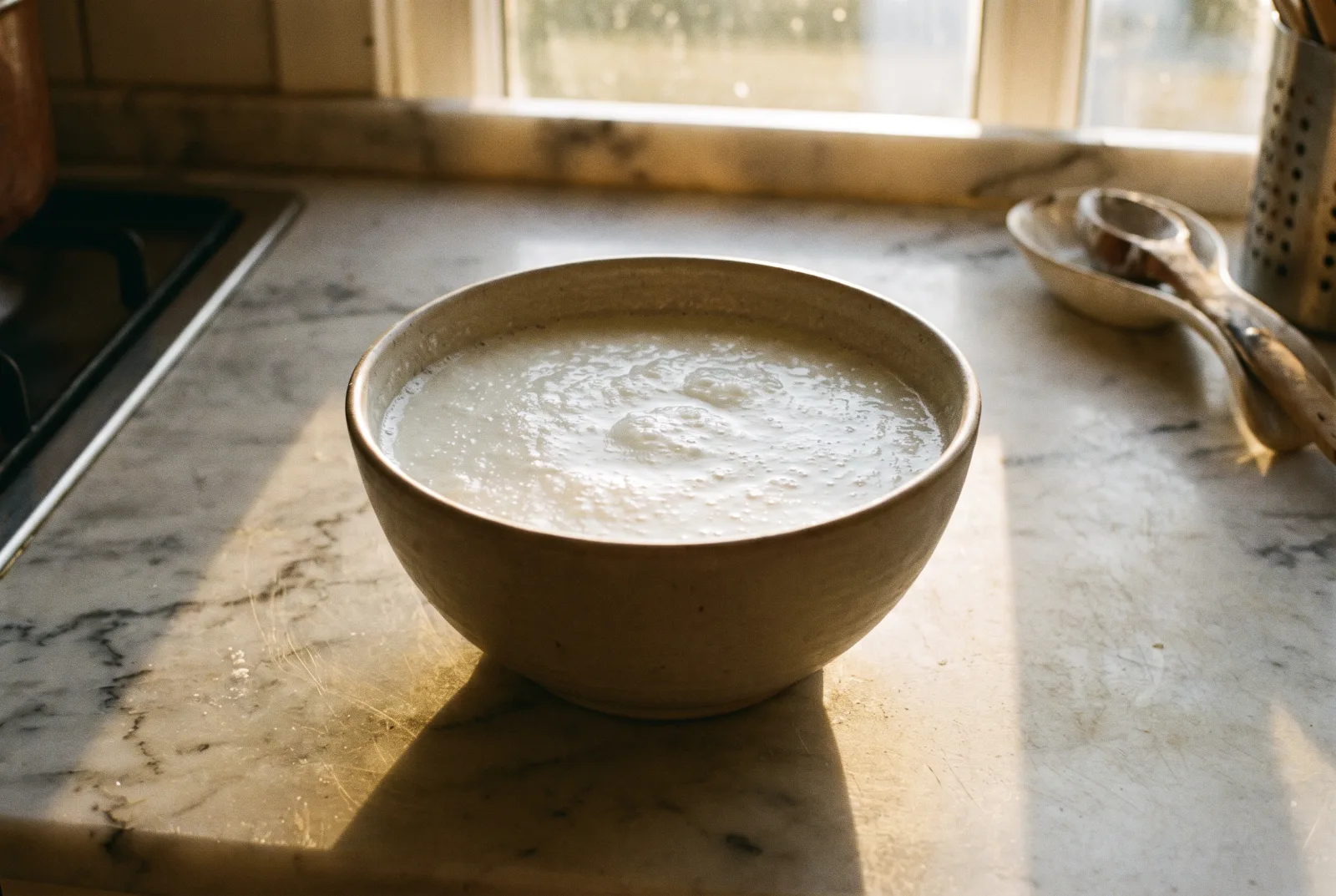 Homemade Ayran | Classic Foamy Yogurt Drink