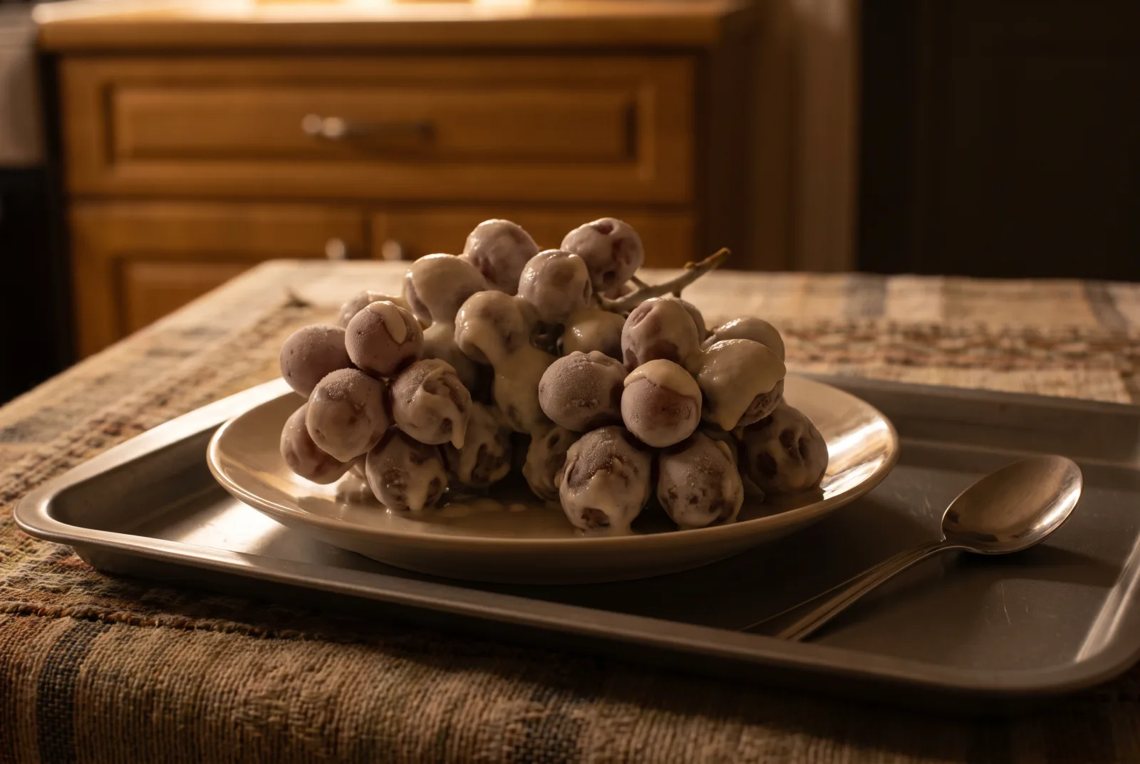 Frozen Yogurt-Covered Grapes | Easy Fruit Snack