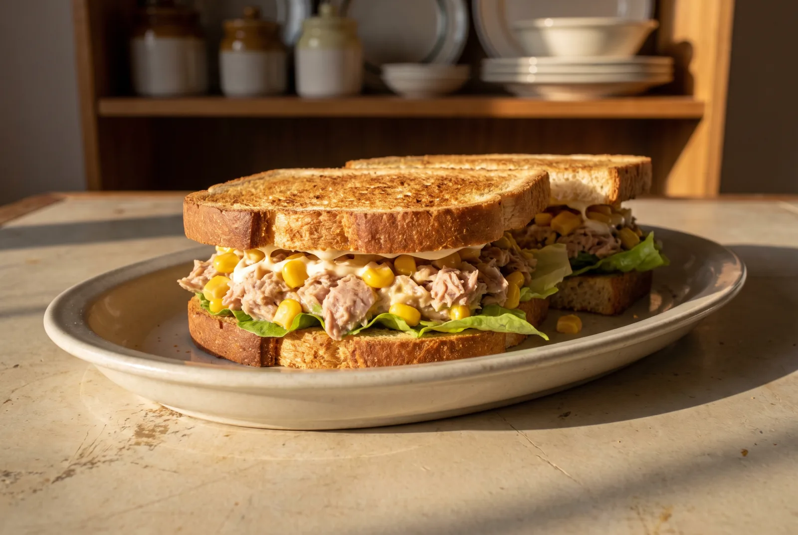 Tuna Salad Sandwich | Tuna and Corn