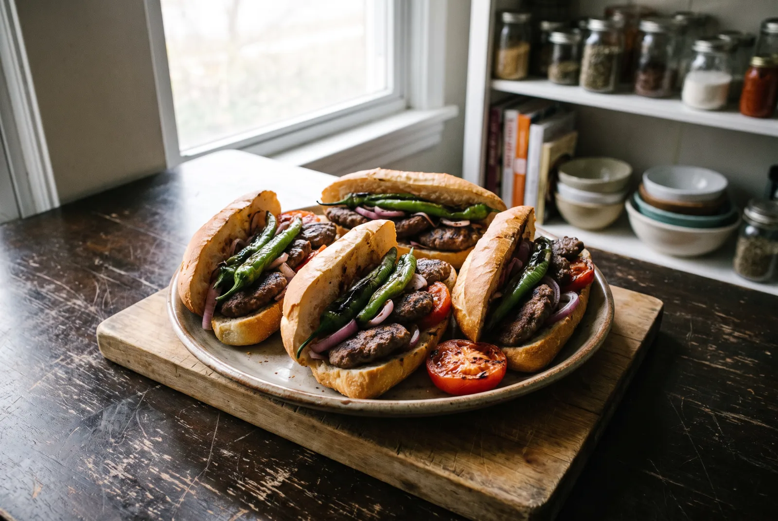 Köfte Ekmek (Grilled Meatball Sandwich)