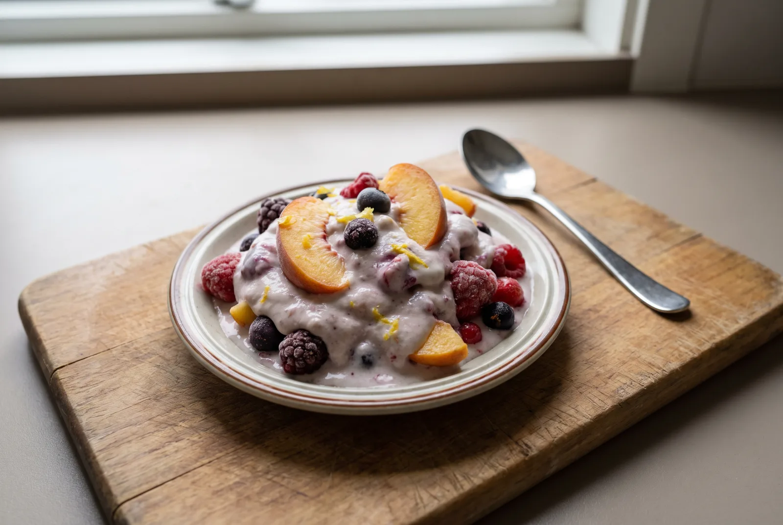 Fruit Frozen Yogurt | Chilled Fruit Dessert