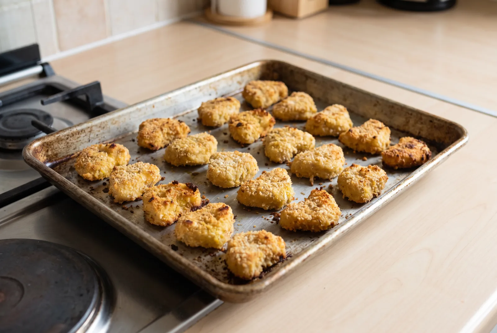 Crispy Baked Chicken Nuggets | Homemade Recipe for Kids