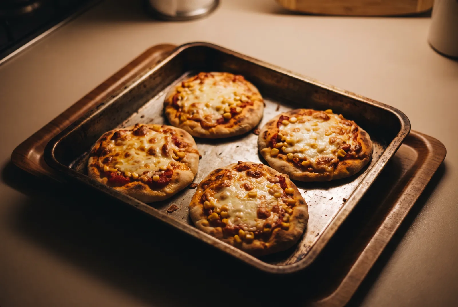 Easy Mini Cheese Pizzas for Kids