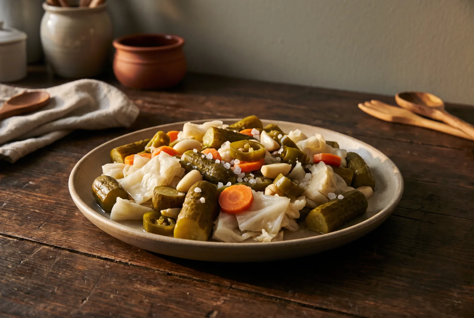 Mixed Pickled Vegetables | Classic Winter Pickle