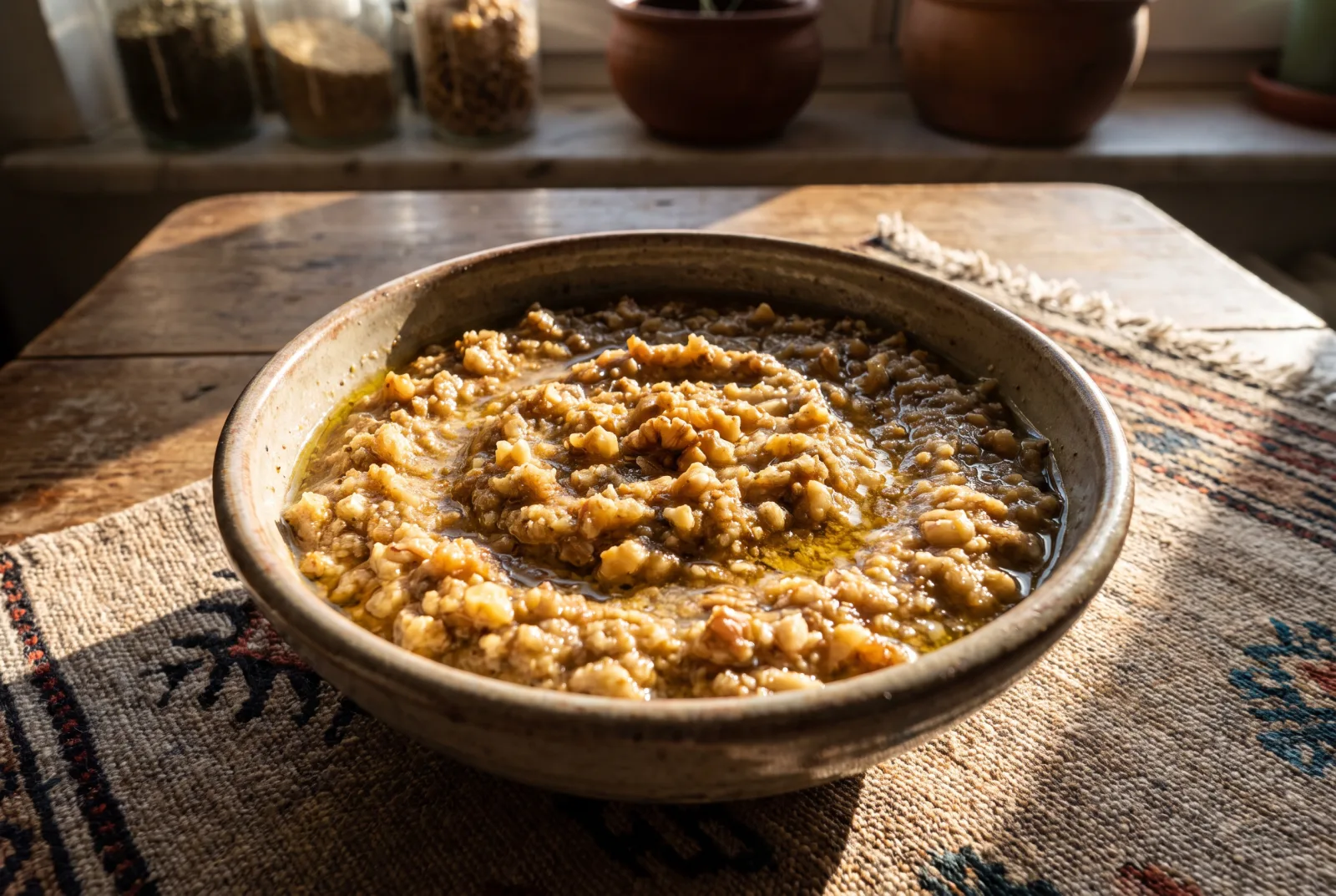 Cevizli Tarator Sos | Turkish Walnut and Bread Sauce