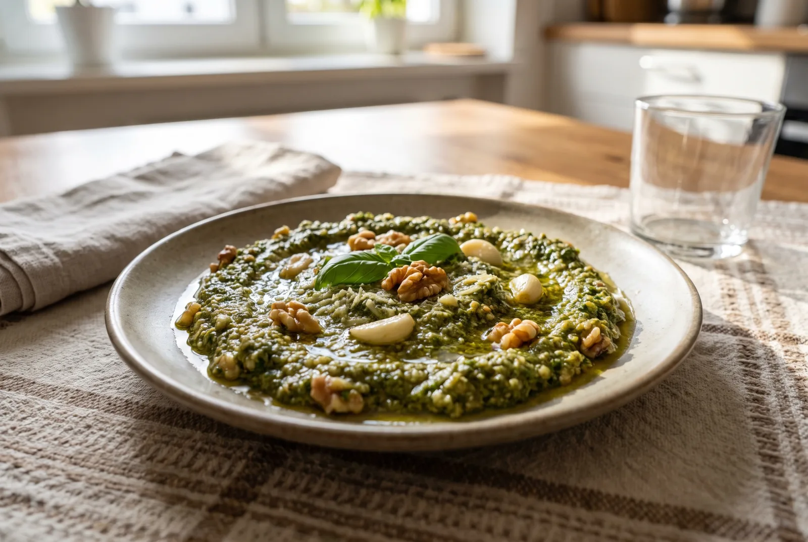 Basil Pesto Sauce | Homemade Pesto