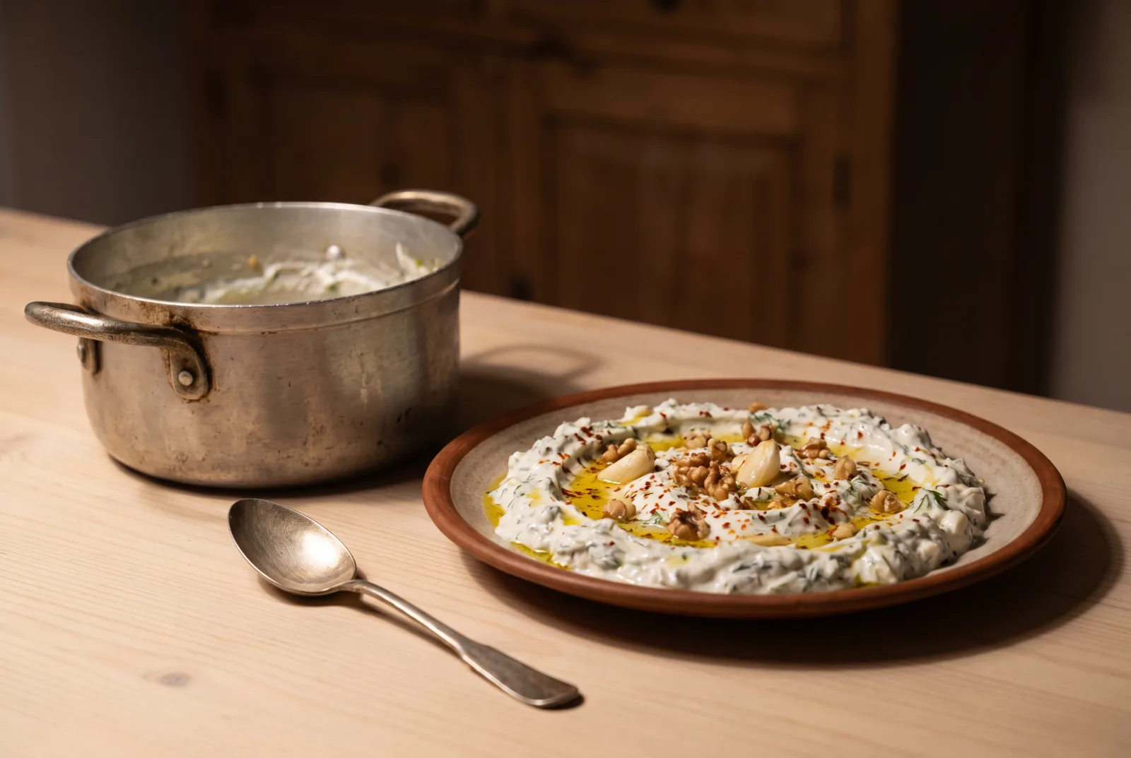 Haydari — Turkish yogurt and dill meze
