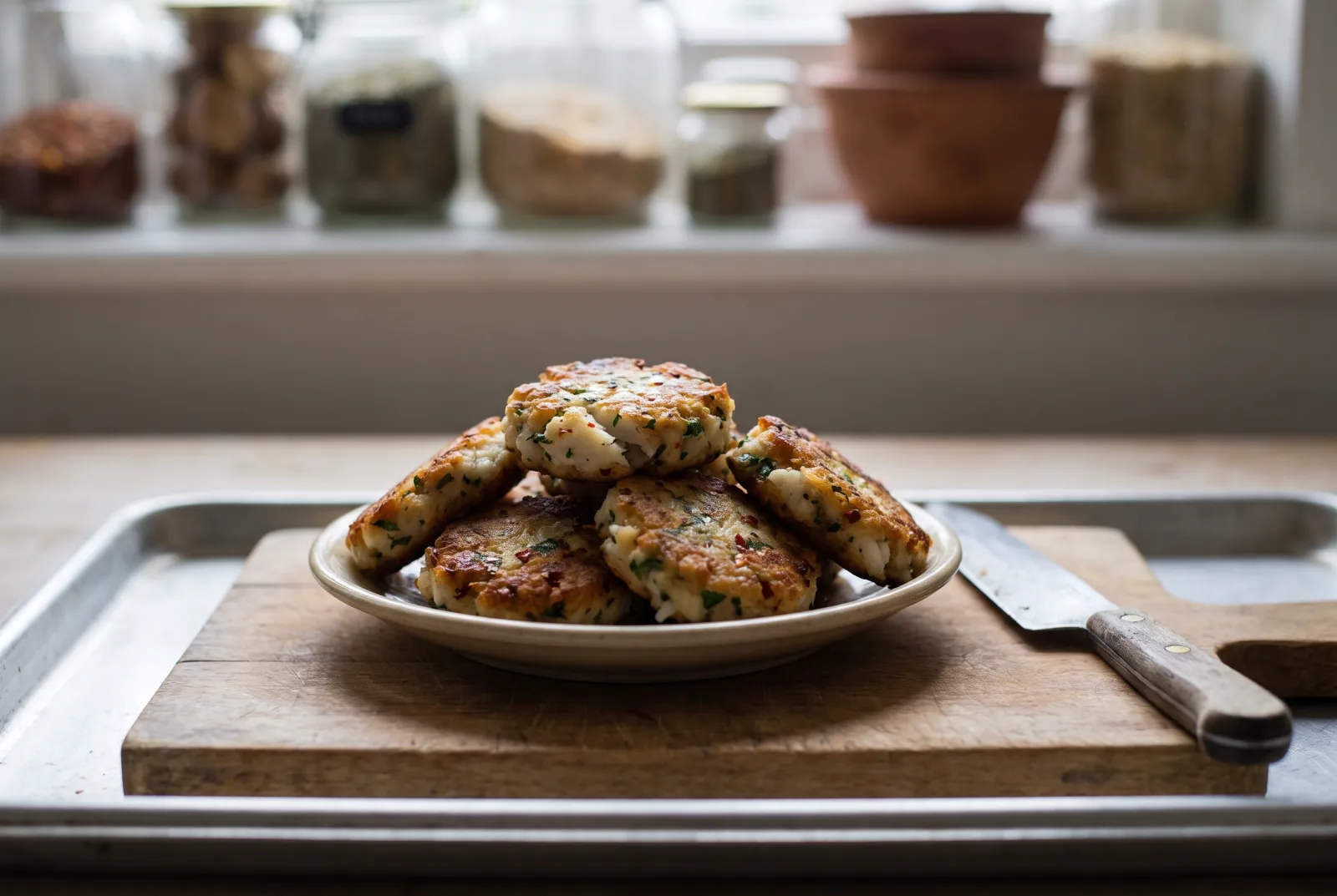 Baked Fish Cakes — Boneless White Fish