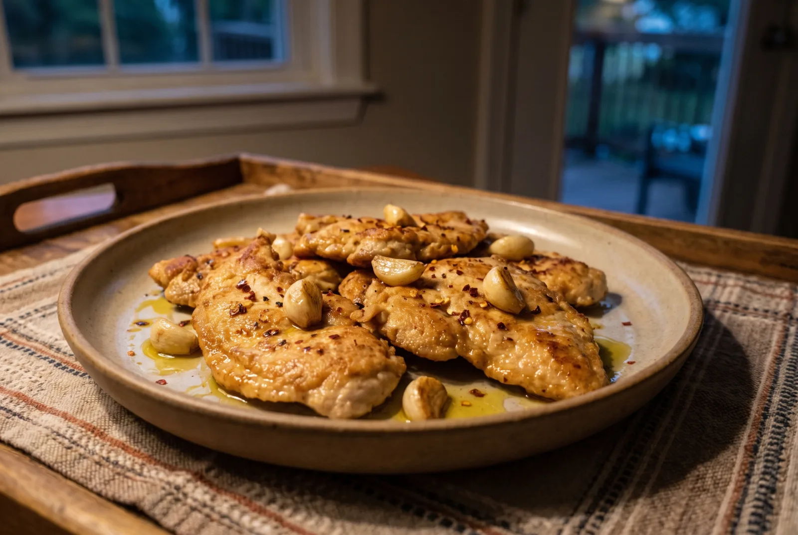 Grilled Marinated Bone-In Chicken Chops