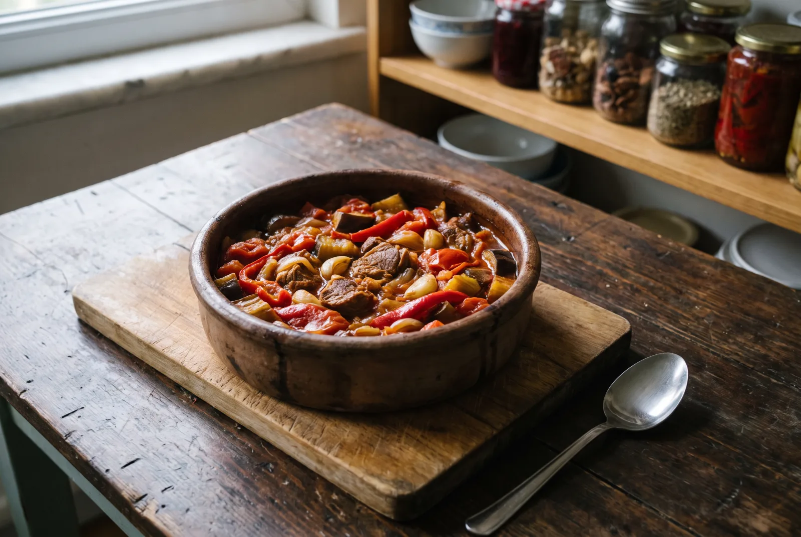 Oven-Baked Lamb and Vegetable Casserole