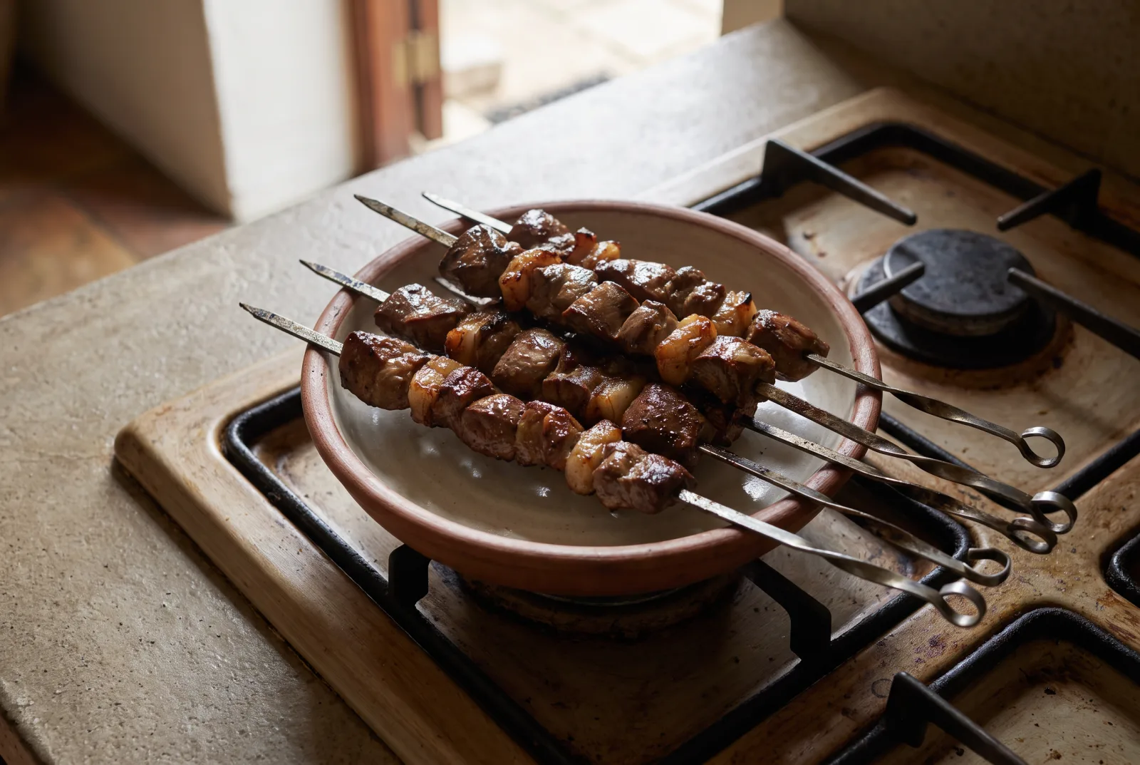 Ciğer Şiş — Grilled Lamb's Liver Skewers