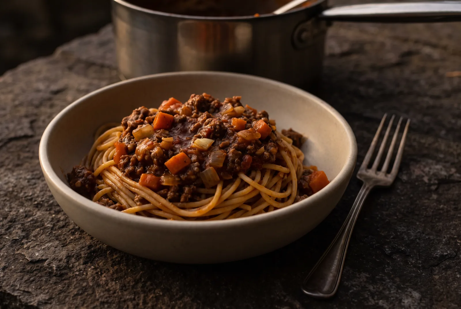 Spaghetti Bolognese | Tomato and Ground Meat Sauce