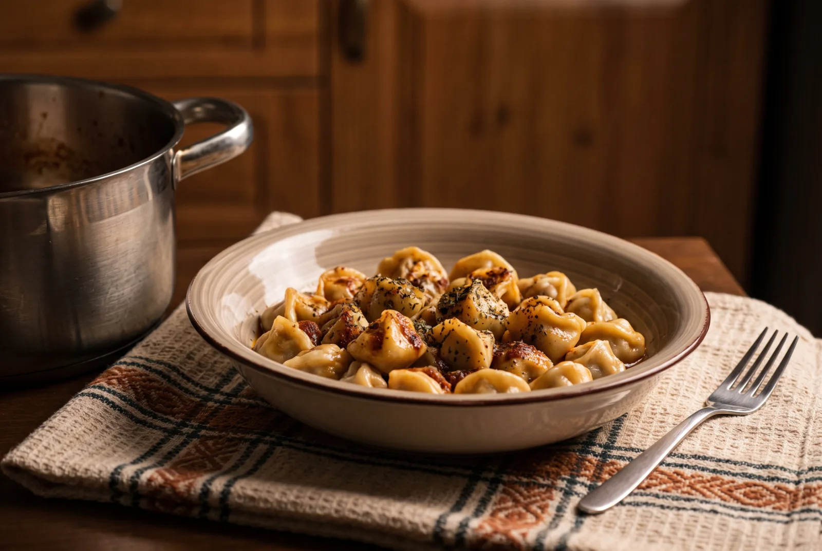 Oven-Baked Turkish Dumplings | Roasted Dumplings with Ground Meat