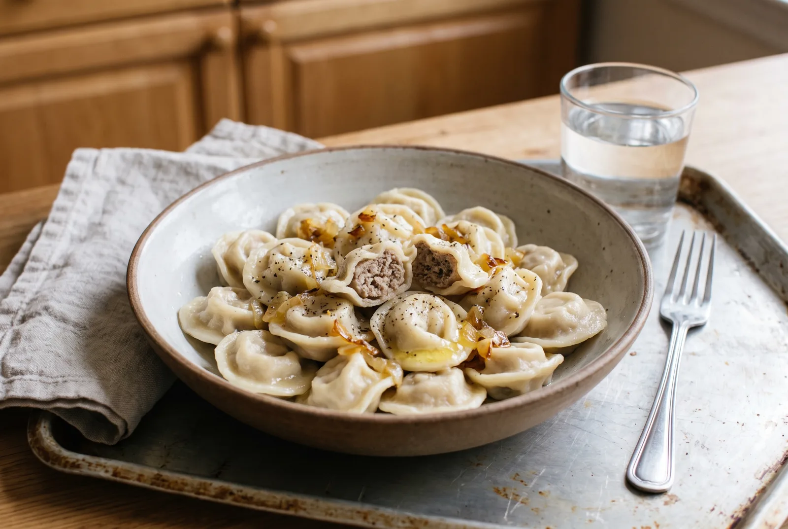 Pelmeni | Russian Ground Meat Dumplings