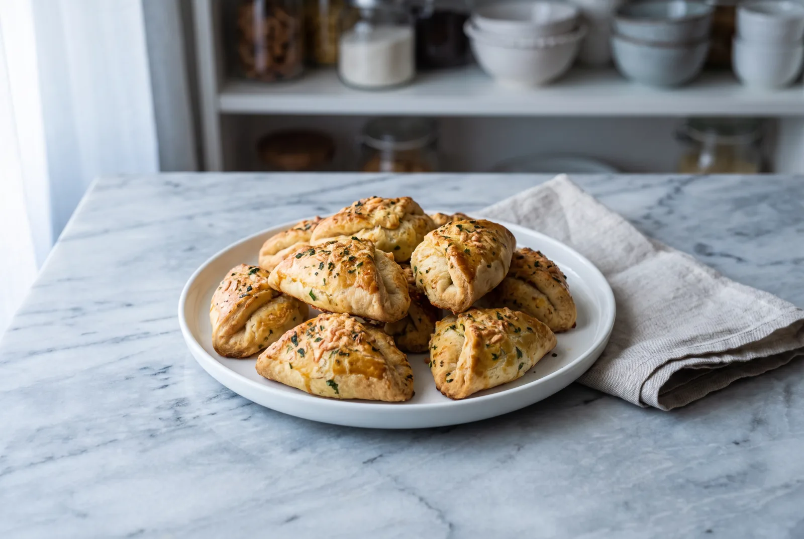 Yumurtalı Poğaça (Egg-Stuffed Breakfast Buns) | Savory Turkish Yeasted Buns