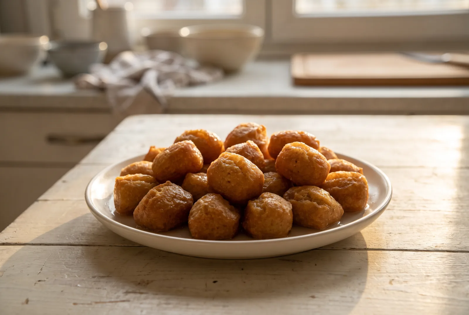 Date-Shaped Fried Pastries in Syrup | Kayseri-Style Turkish Dessert