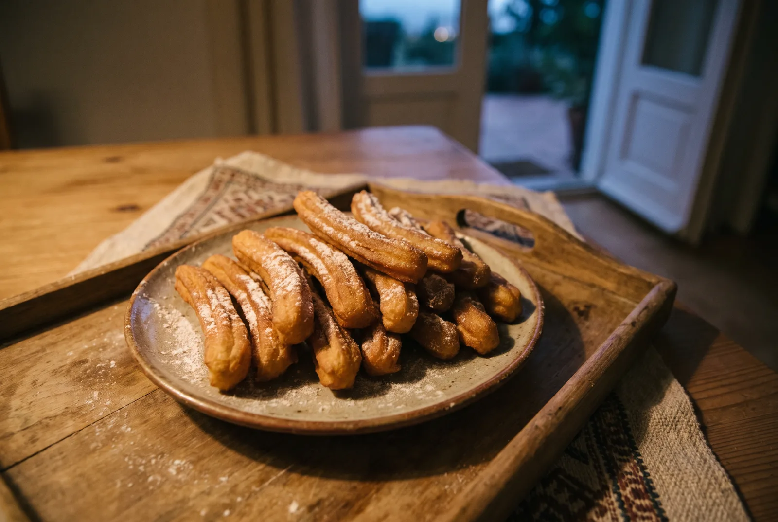 Churros | Spanish Cinnamon-Sugar Fried Dough Sticks