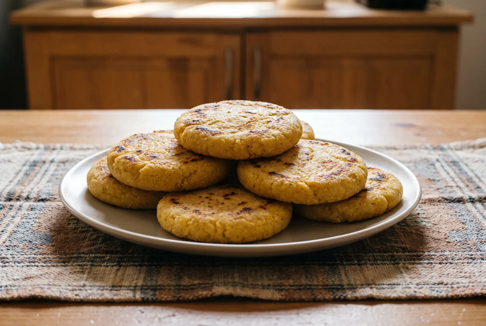 Arepas | Colombian Cornmeal Flatbreads