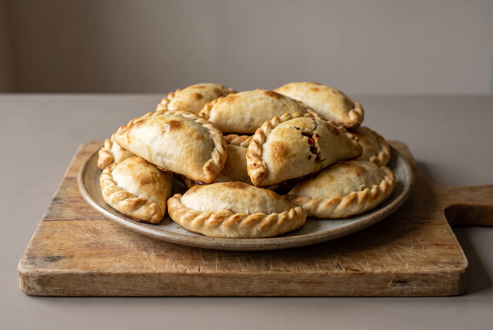 Empanadas with Seasoned Ground Beef Filling