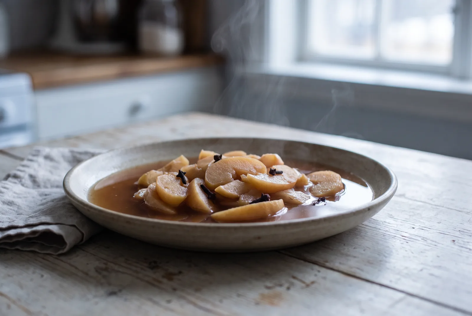 Apple Cinnamon Tea | Spiced Hot Apple Tea