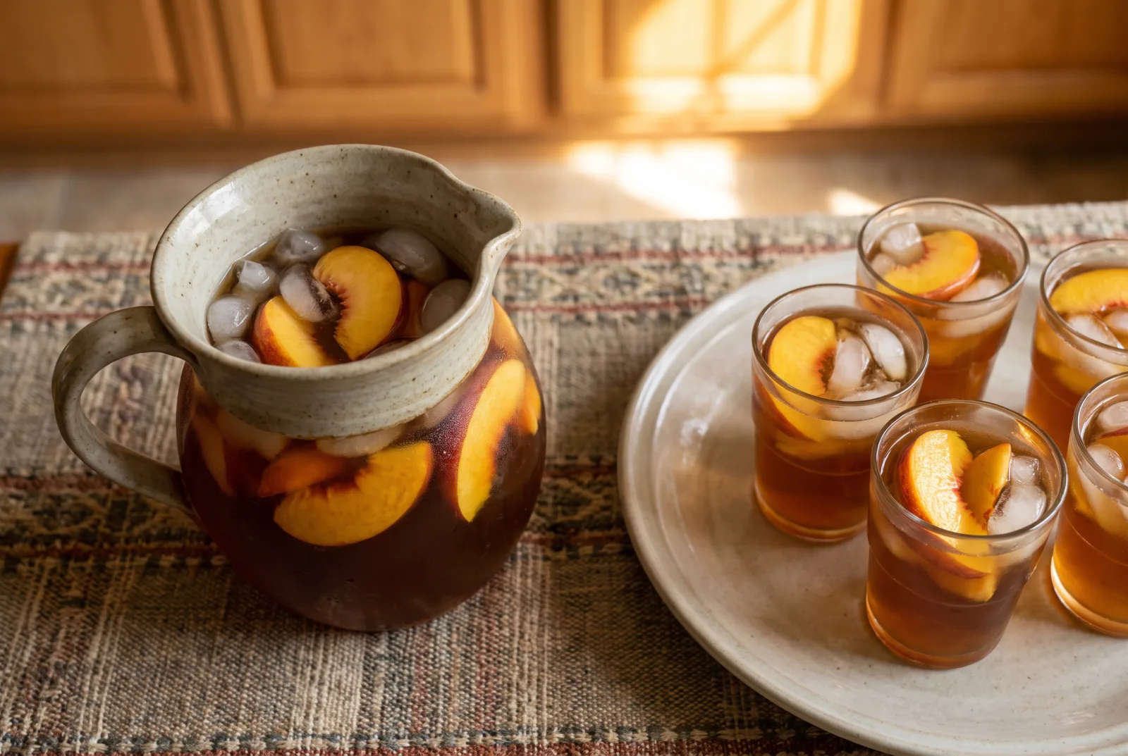 Peach Iced Tea | A Refreshing Summer Favorite