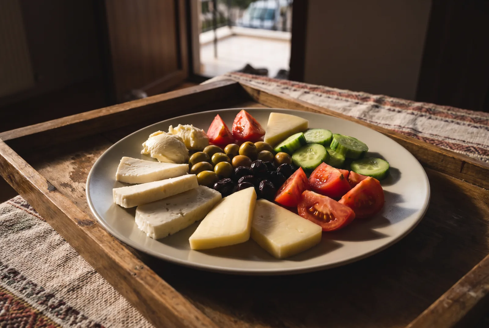 Turkish Breakfast Platter — A Traditional Breakfast Spread