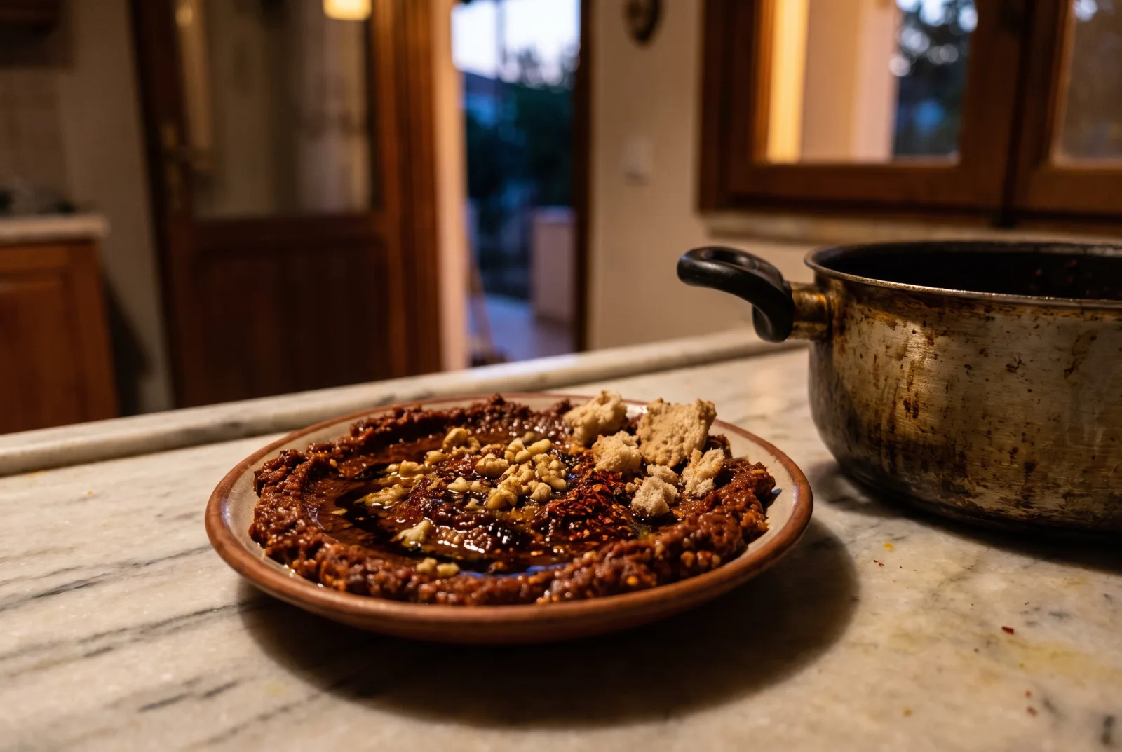 Acuka | A Spiced Hatay-Style Breakfast Spread with Walnuts