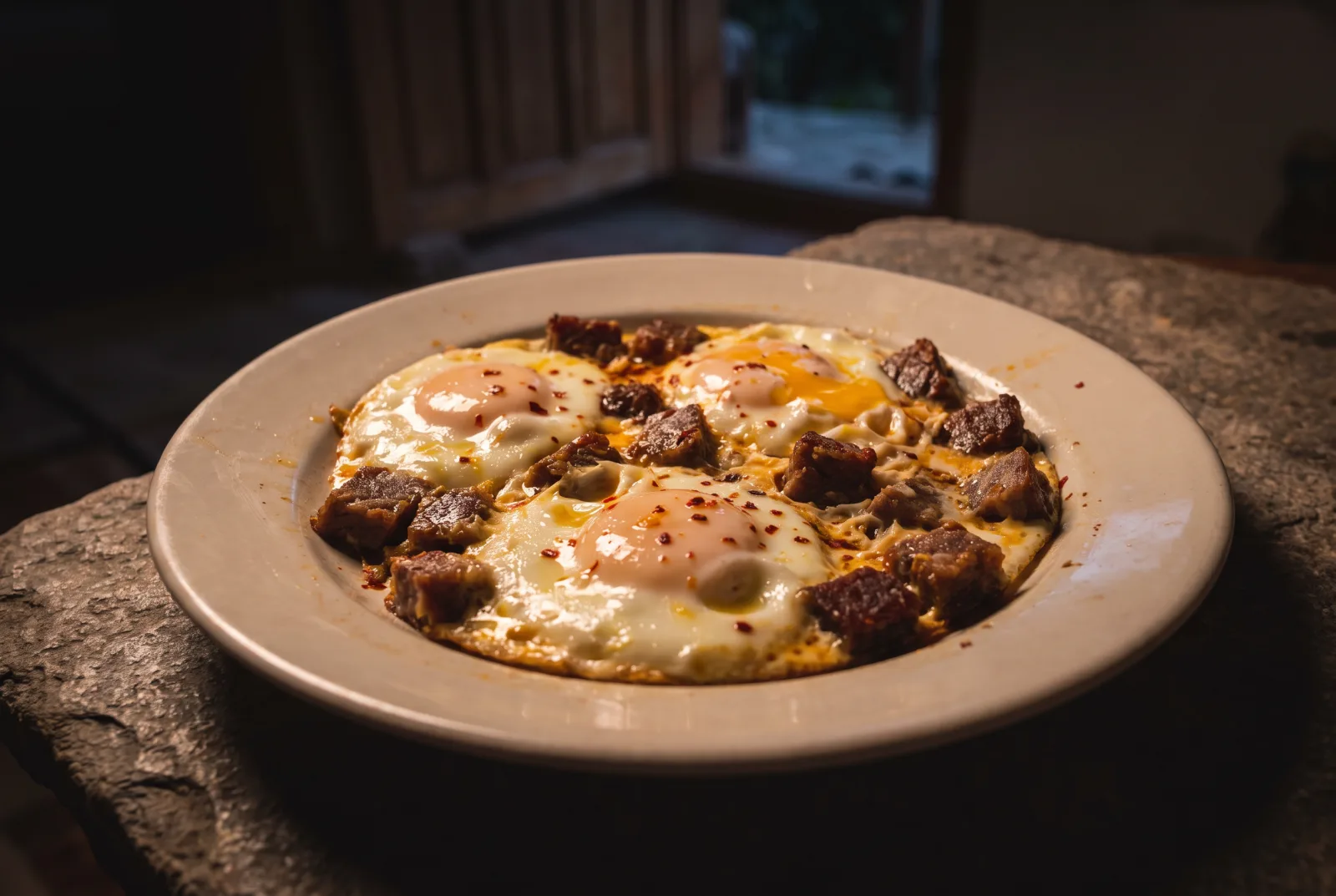 Eggs with Kavurma | Kastamonu-Style Breakfast Skillet