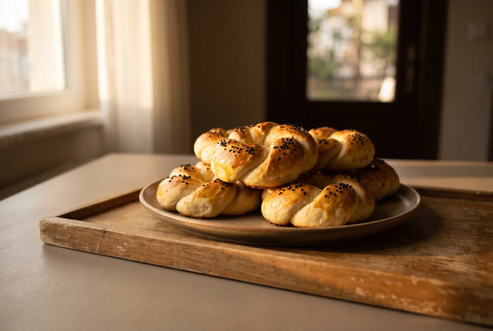 Acma | Soft, Buttery Turkish Breakfast Rolls