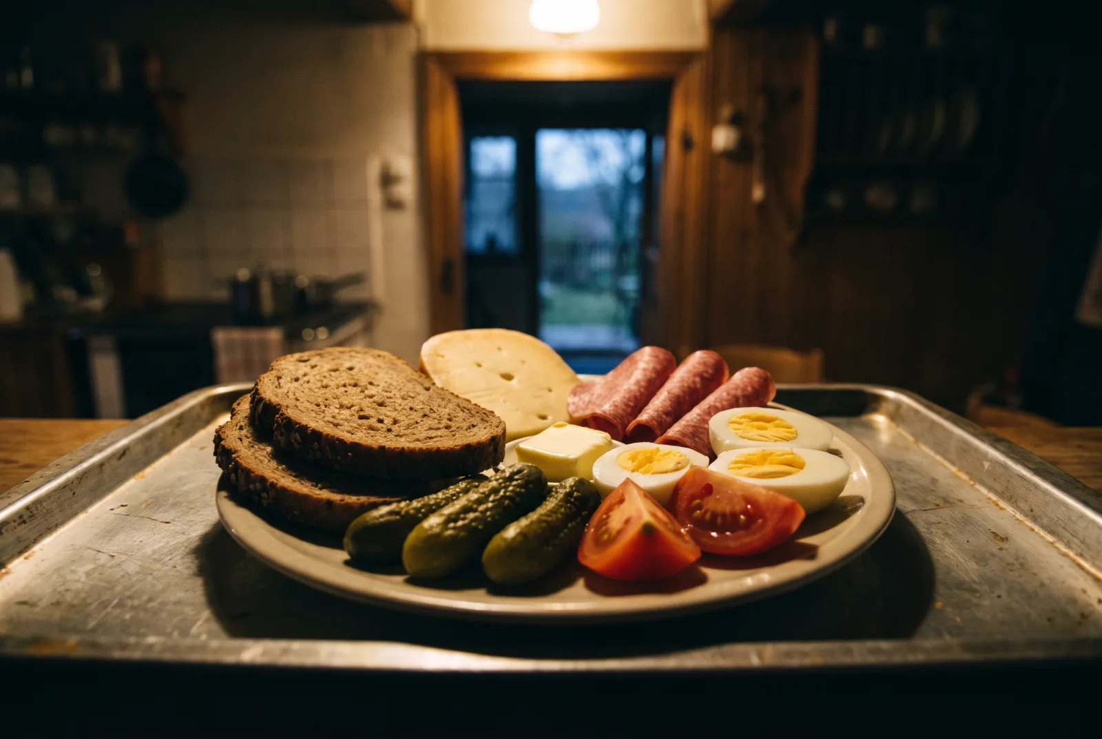 German Breakfast Platter | Cold Cuts and Cheese Board