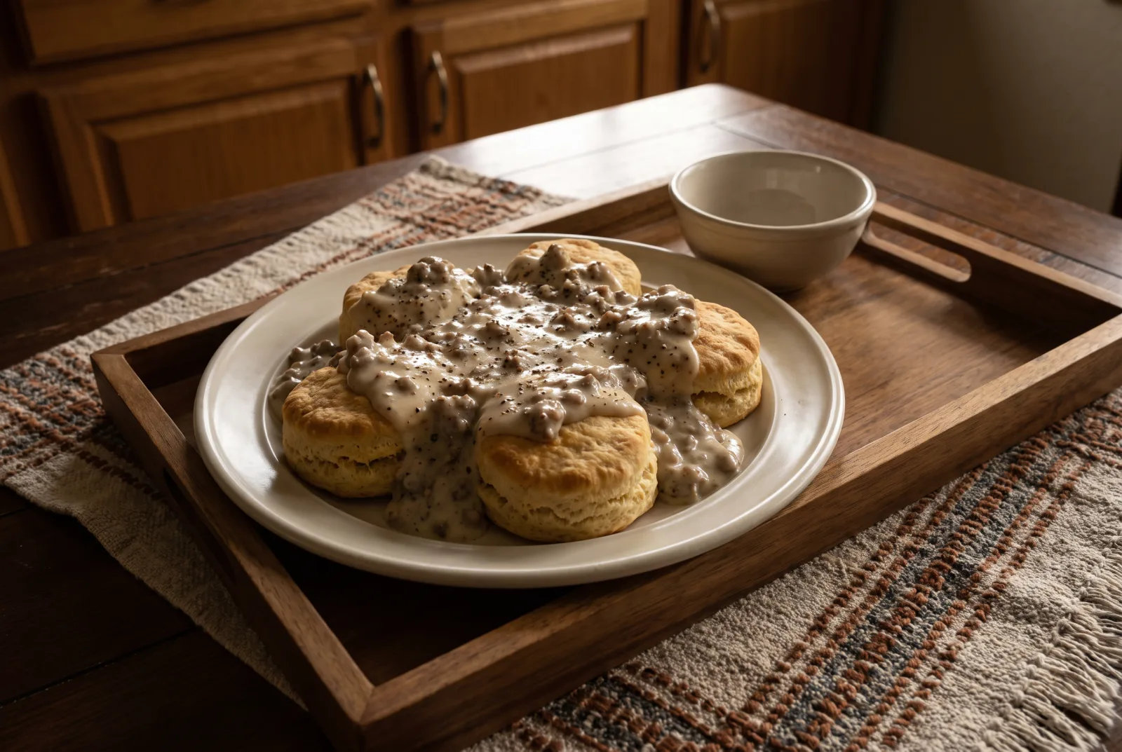 Biscuits and Gravy | American-Style Breakfast