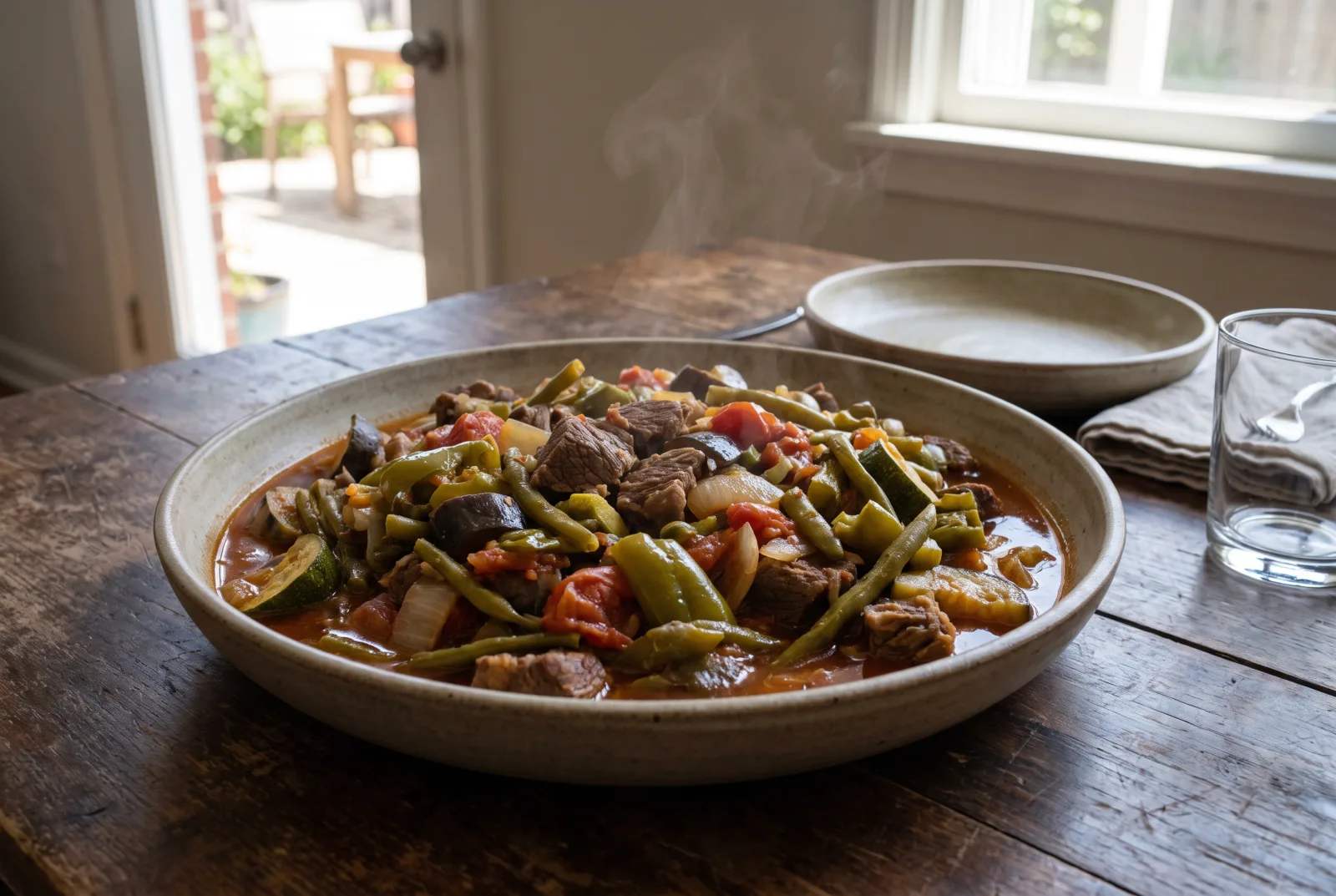 Beef Türlü (Seasonal Vegetable Stew)