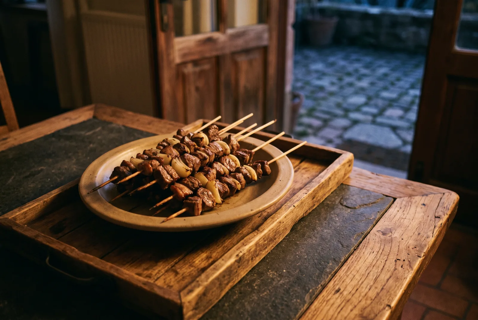 Lamb Shish Kebabs | Small Grilled Cubes