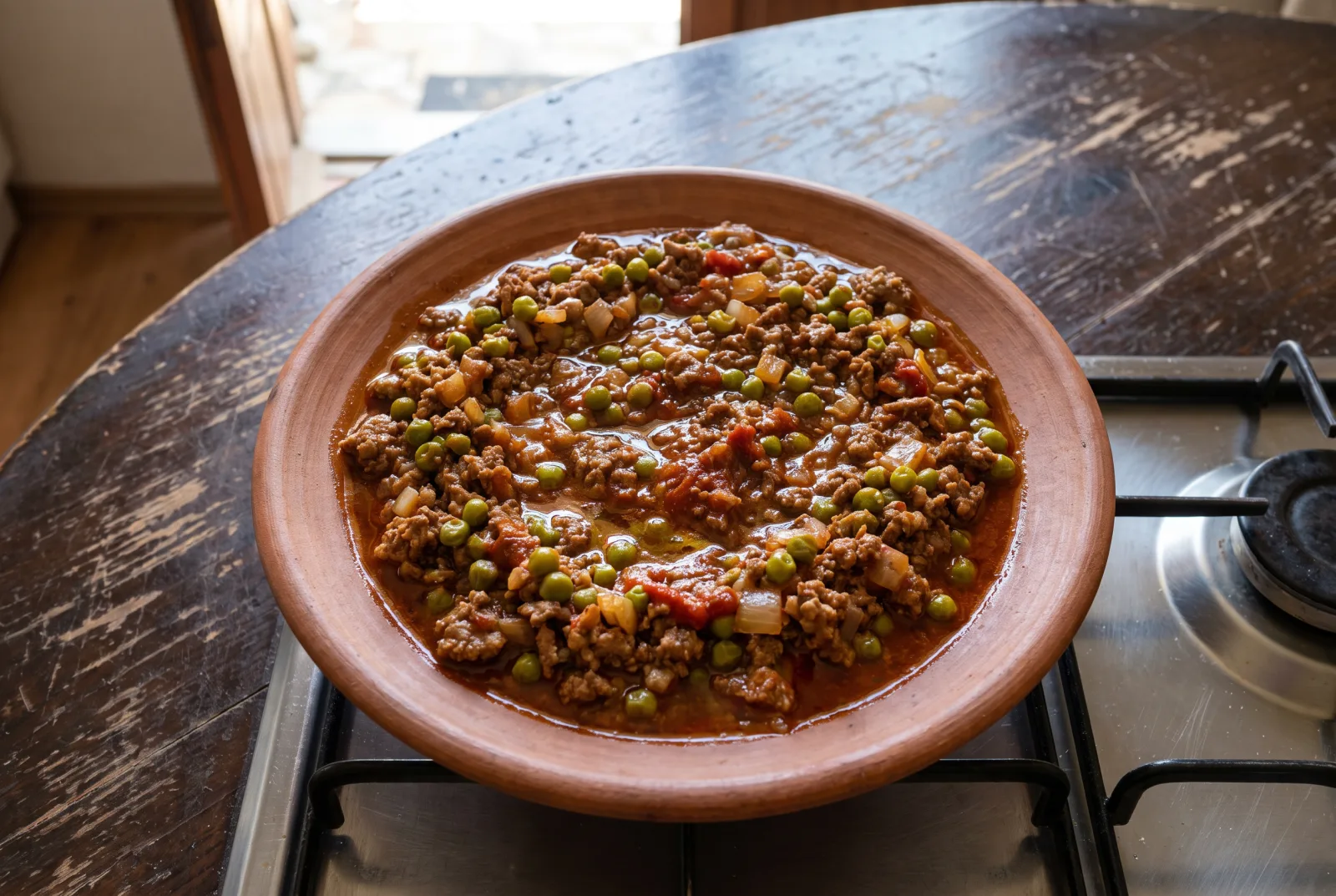 Ground Beef and Pea Sauté | Skillet Recipe