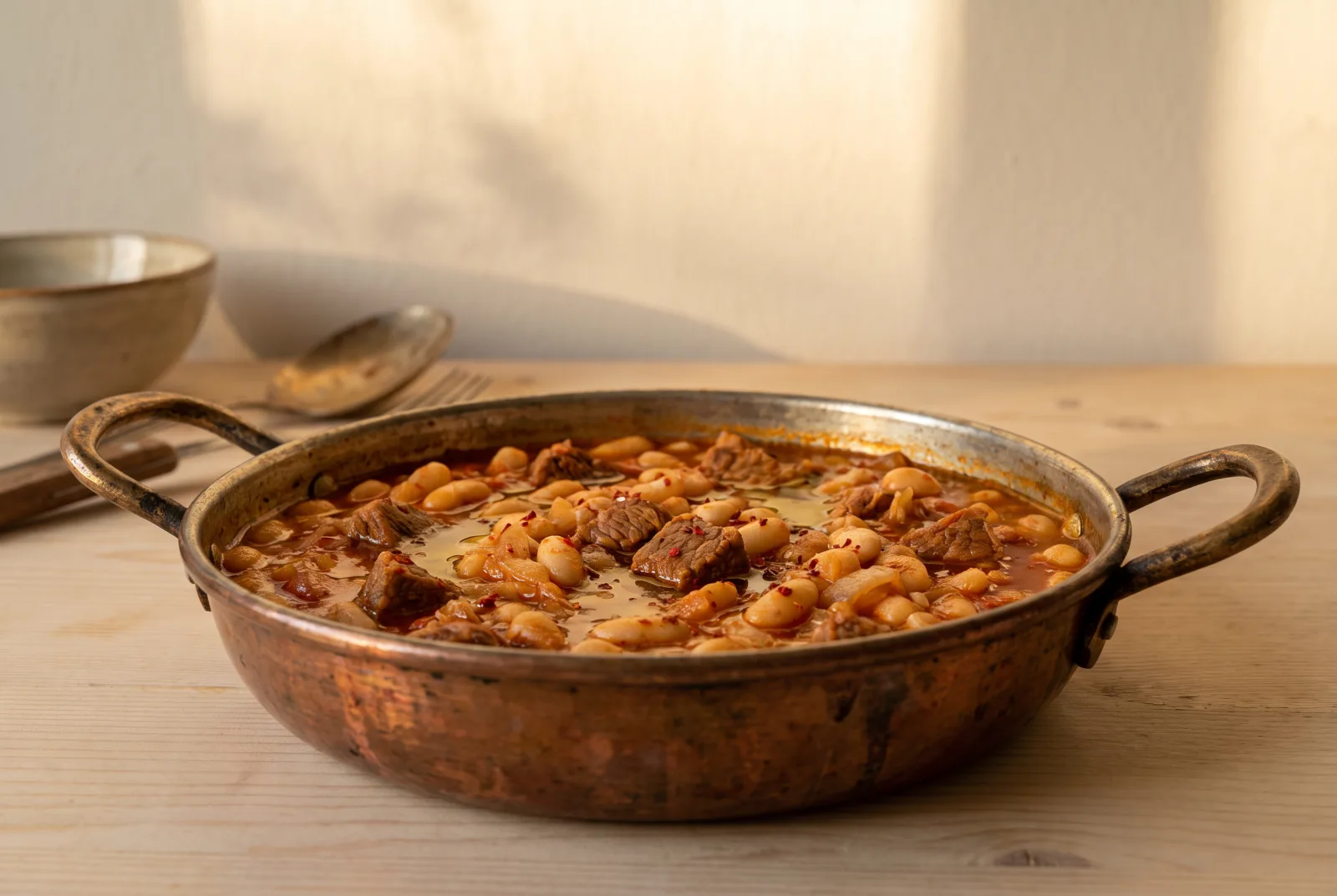 Kayseri-Style Beef and White Bean Stew